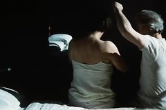 Старик по-быстрому трахнул свою молодую жену