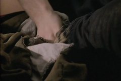 Девушка подглядывает за сексом из средневековья